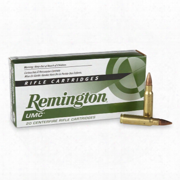 Remington Umc, 6.8 Remington Spc, Mc Fmj, 115 Grain, 20 Rounds