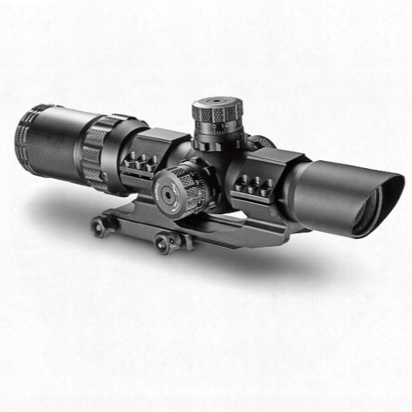 Barska Swat-ar, 1-4x28mm, Illuminated Mil-dot, Rifle Scope
