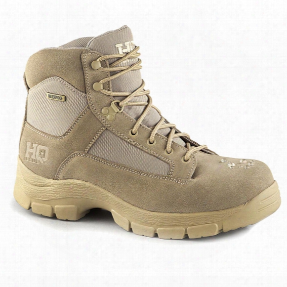 Hq Issue Men&amp;#039;s 6&amp;quot; Waterproof Desert Boots