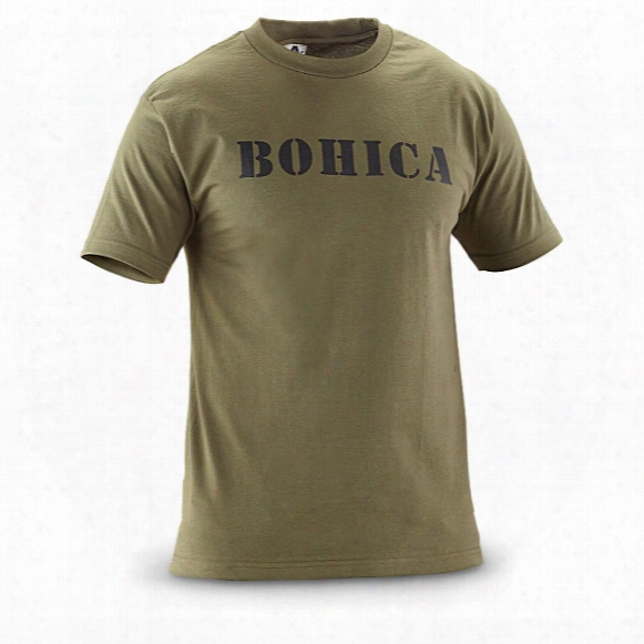 Men&amp;#39;s Military Acronym T-shirts, Olive Drab, 3 Pack