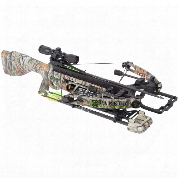 Parker Concorde 175-lb. Crossbow With 3x Multi-reticle Scope Package