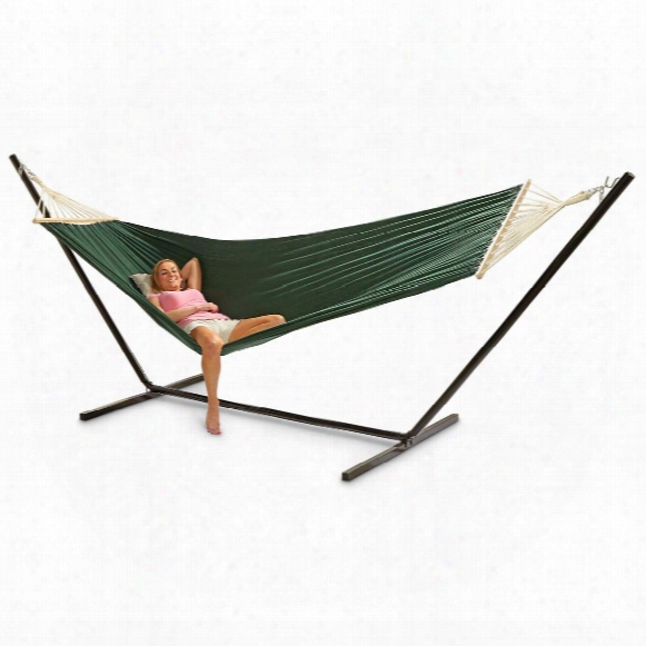 Guide Gear Extra Wide Hammock, 59&amp;quot;x118&amp;quot;