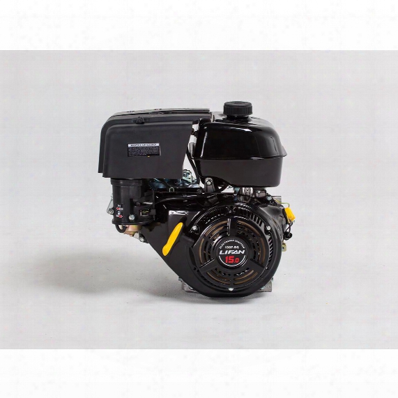 Lifan 15 Hp Gas Engine With Horiztontal Shaft Recoil Start
