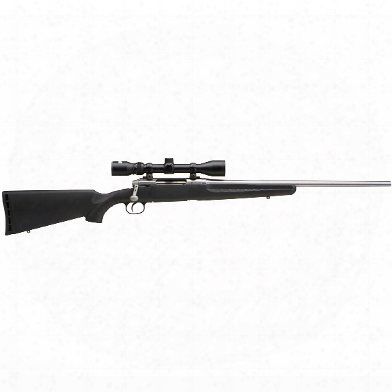 Savage Central Line Stainless Xp, Bolt Action, .25-06 Remington, 22&amp;quot; Barrel, 3-9x40 Scope, 4+1 Rounds