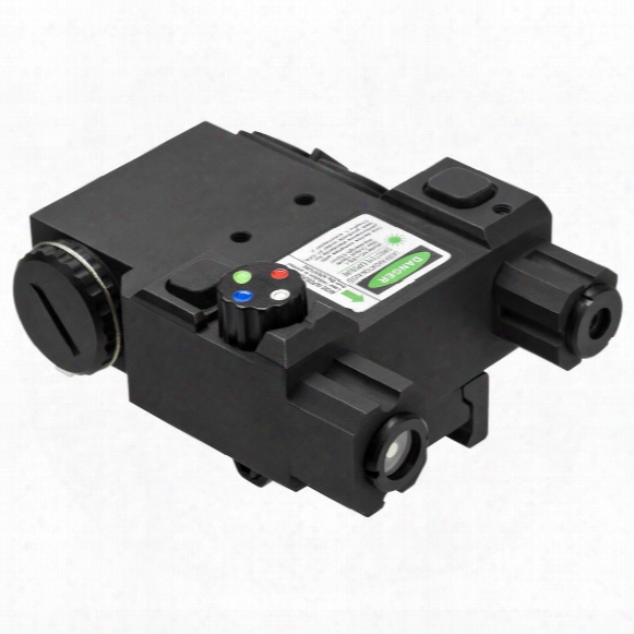 Ncstar Green Laser And 4-color Navigation Led Lights Combo