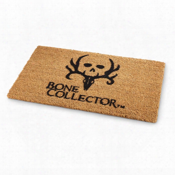 Bone Collector Coir Doormat, 18&amp;quot;x29.5&amp;quot;l