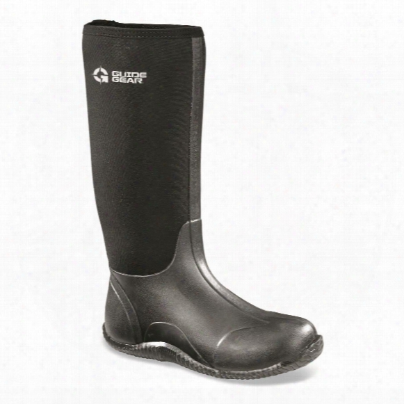 Guide Gear Men&amp;#039;s High Bogger Waterproof Rubber Boots