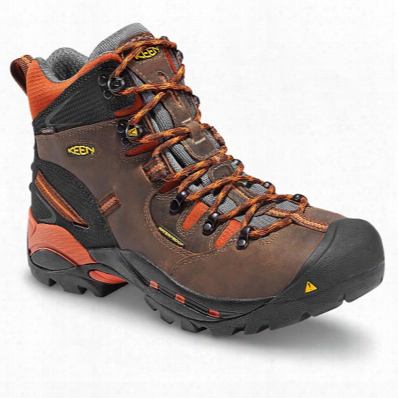 Keen Utility Men&amp;#039;s Pittsburgh Waterproof Soft Toe Work Boots