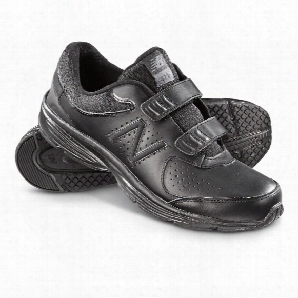 New Balance Men&amp;#039;s 411v2 Strap Walking Shoes, Black