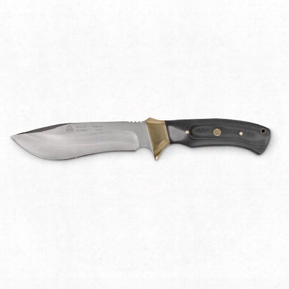 Puma Sgb Nomad Micarta Fixed Blade Knife, 6.3&amp;quot; Blade