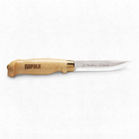 Rapala Classic Birch Collection Clip Point Knife, 4 1/2&amp;quot; Blade