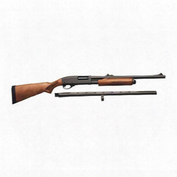 Remington 870 Express Combo, Pump Action, 20 Gauge, 26&amp;quot;/20&amp;quot; Barrels, 4+1 Rounds