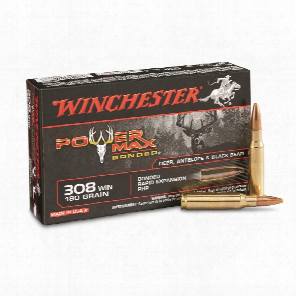 Winchester Super-x Rifle, .308 Winchester, Phpb, 180 Grain, 20 Rounds