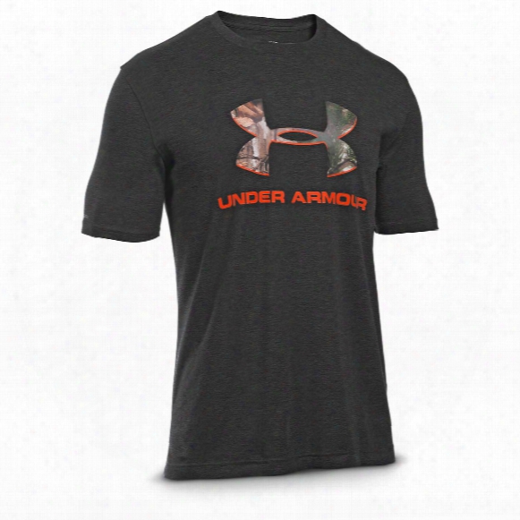 Under Armour Men&amp;#39;s Camo Fill Logo Short Sleeve T-shirt