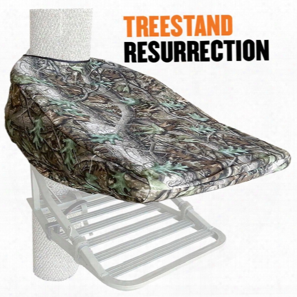 Cottonwood Outdoors Weathershield Tree Stand Cover, Standard Size Climber, Clear Cutt Camo