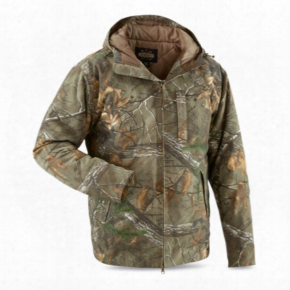 Guide Gear Men&amp;#39;s Insulated Silent Adrenaline Hunting Jacket