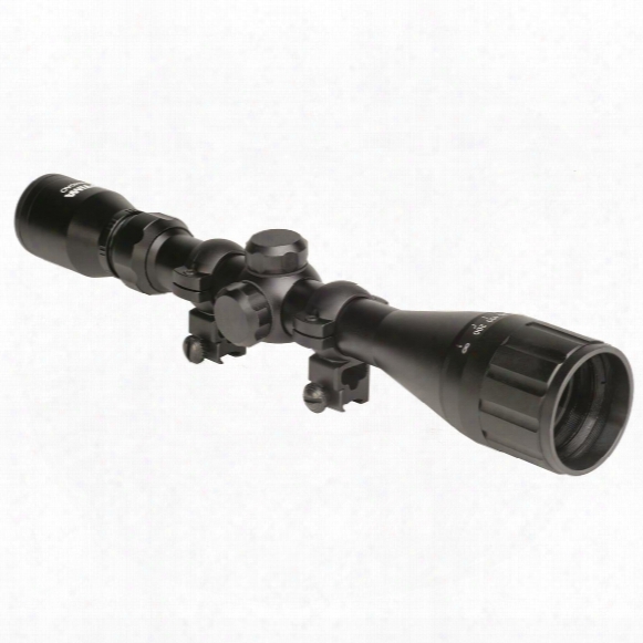 Hatsan Optima 3-9x40 Ao Mil-dot Pellet Rifle Scope With Scope Mounts