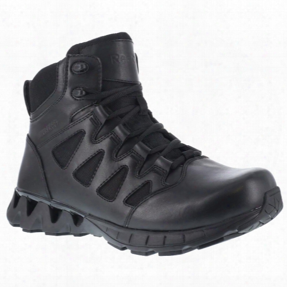 Reebok Duty 6&amp;quot; Zigkick Sz Women&amp;#39;s Side Zip Tactical Boots, Waterproof