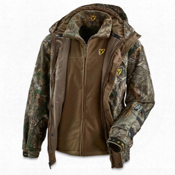 Scentblocker Men&amp;#39;s Outfitter Fleece Hunting Jacket, Waterproof