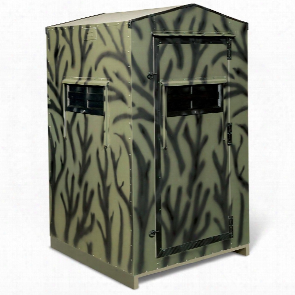 Shadow Hunter Insulated Bow And Gun Hunting Blind Kit, 4&amp;#39; X 4&amp;#39;