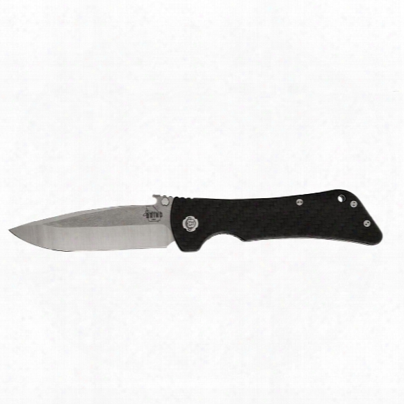 Southern Grind Bad Monkey Drop Point Wave Folding Knife, 4&amp;quot; Blade
