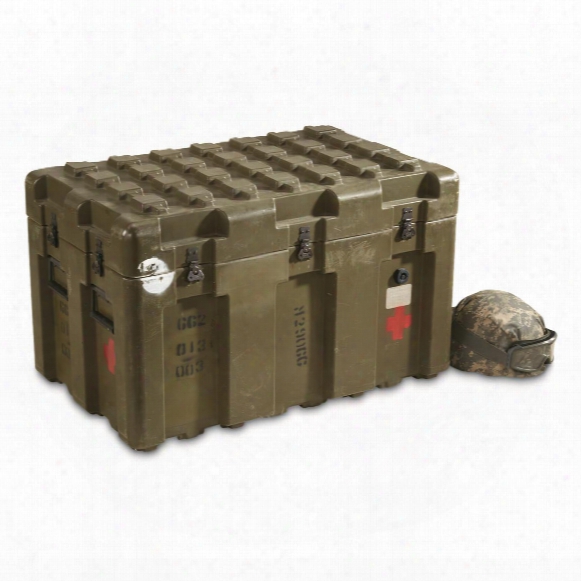 U.s. Military Surplus Storage Container Case, Used