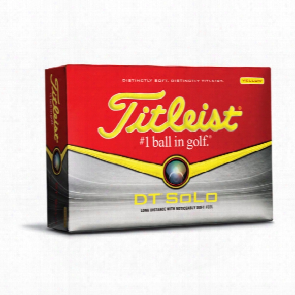 Titleist Dt Solo Yellow Prior Generation Golf Balls