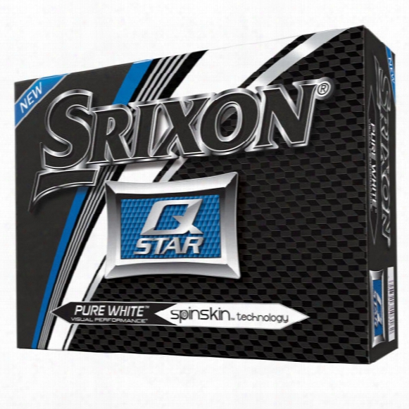 Srixon Q-star 4 Personalized Golf Balls - Pure White