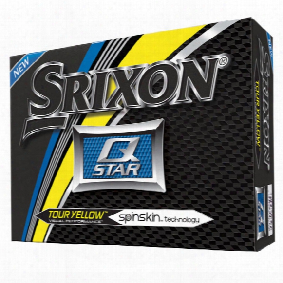 Srixon Q-star 4 Personalizde Golf Balls - Journey  Yellow