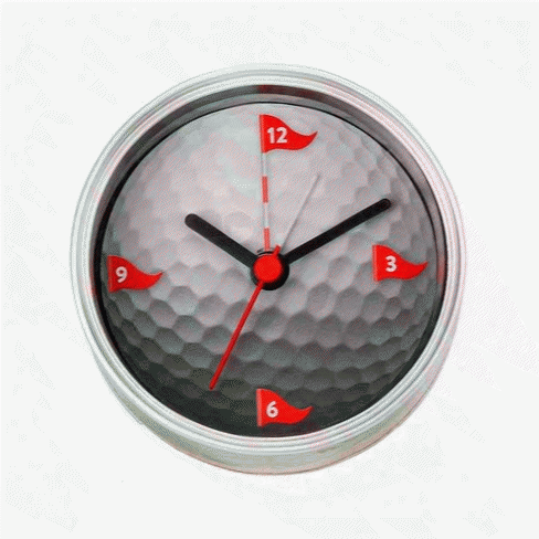 Big Sky Carvers Golf Clock - N - Can
