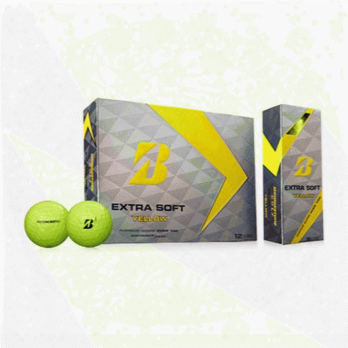 Bridgestone Extra Soft Golf Balls ( 12 Pack ) - Yellow