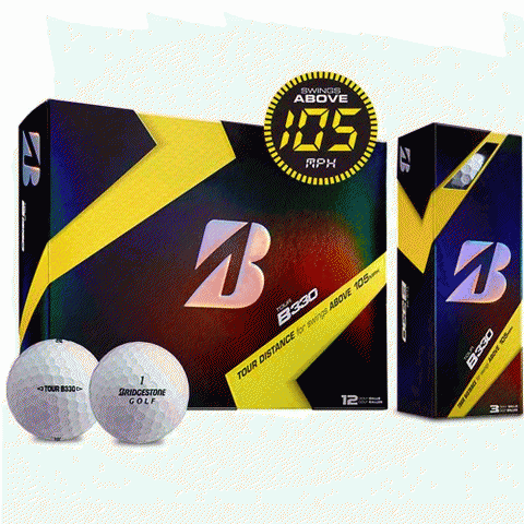 Bridgestone Tour B330 Golf Balls ( 1 Dozen ) - White