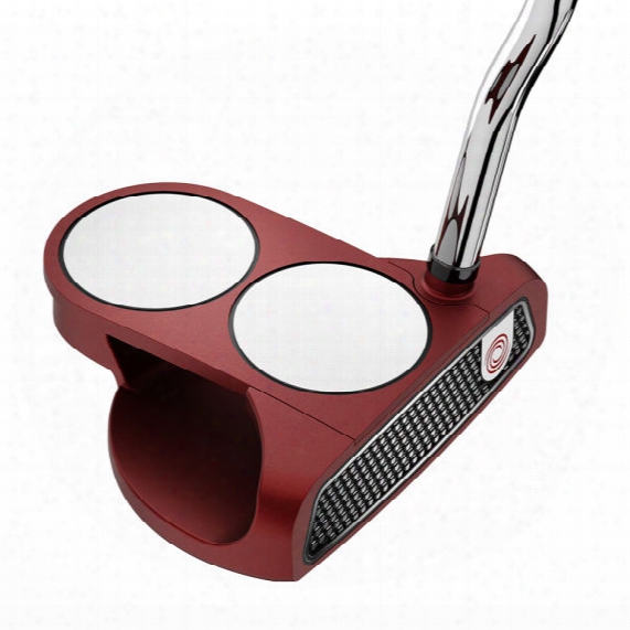 Odyssey O-works Red 2-ball Putter W/ss Pistol