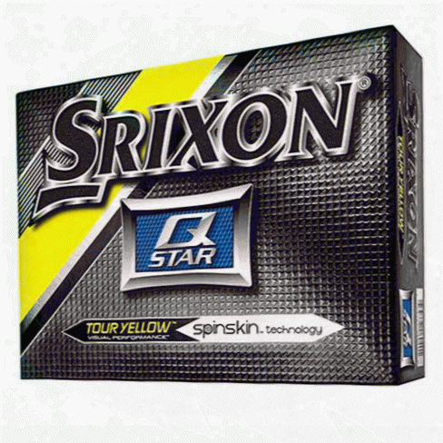 Srixon Q - Star Golf Balls ( 12 Pack ) - Yellow