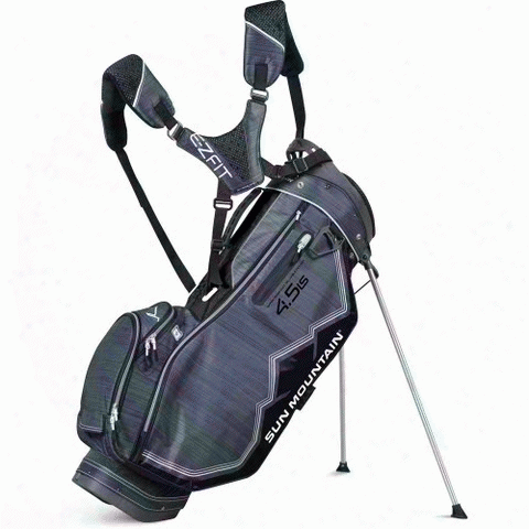 Sun Mountain Sports Women's 4 . 5 Ls Stand Bag - Black / Grey