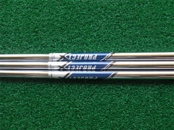 10pcs Project X 5.0 5.5 6.0 6.5 Steel Shaft Steel Golf Shaft For Golf Irons Wedges Dhl Free Shipping