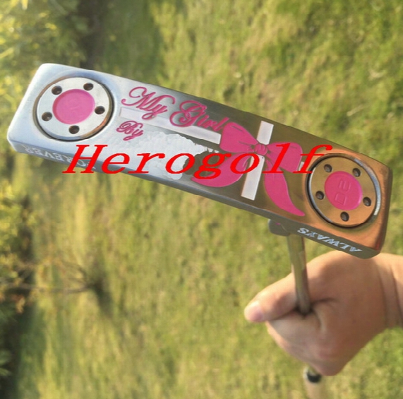 2017 High Quality Golf Putter Pink Color Select My Girl Putter 33inch Xoxo With Headcover Golf Clubs