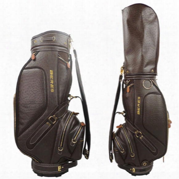 New Mens Golf Bags Honma Beres Golf Staff Bags High Quality Pu Golf Bag 2 Colors In Choice Golf Equipment Free Shipping