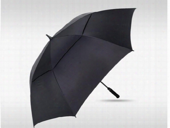 Ultra Large Golf Umbrella Double Layers Strong Windproof Breathable Dual Uv Resist Big Umbrellas Super