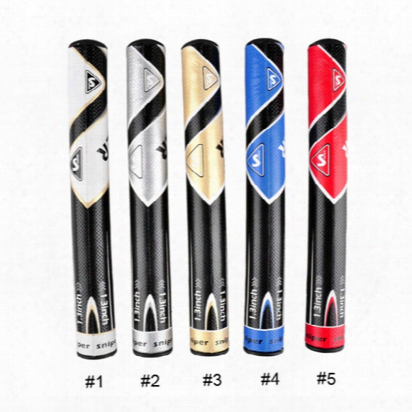 Beautiful Sniper Golf Grip 1.3inch Ultralight Golf Putter Five Colors Exclusive Design Sniper Golf Grips 2502062