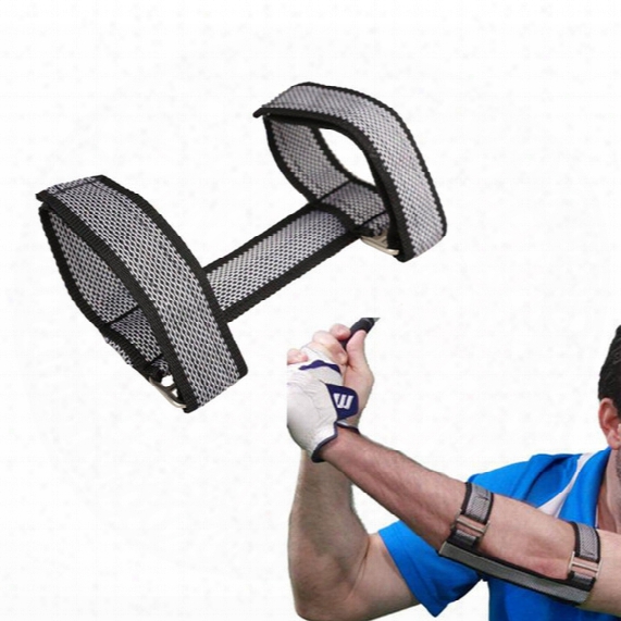 Golf Beginners Training Aids Golf Swing Straight Practice Elbow Brace Posture Corrector Support Arc Trainers Golf Accessories