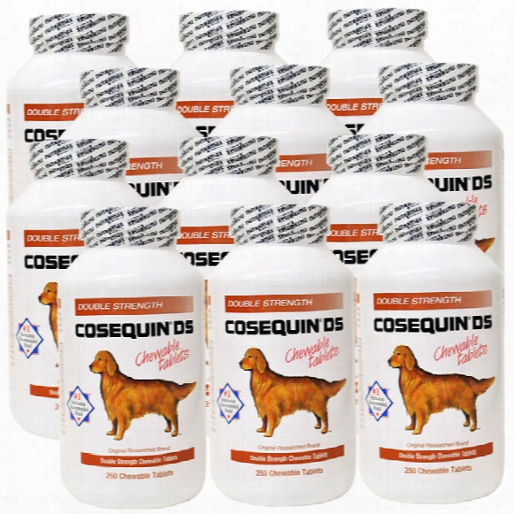 12-pack Cosequin Ds 250 Count (3000 Tablets) Chewables