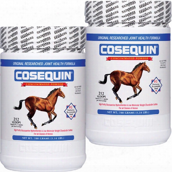 2 Pack Cosequin Equine Powder Concentrate (1400 Gm Total)