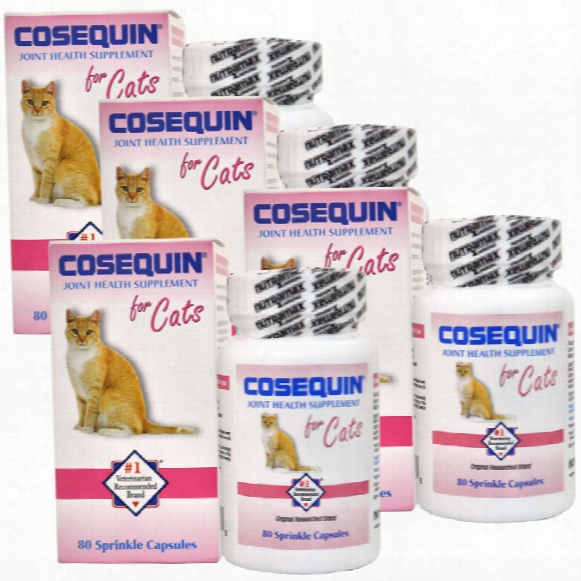4- Pack Cosequin For Cats 80 Count (320 Capsules)