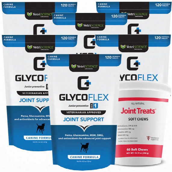 6 Pack Glycoflex 1 (720 Soft Chews)