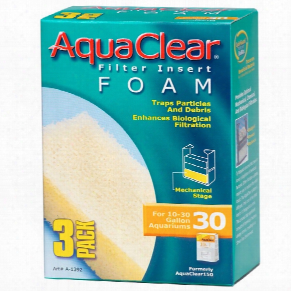 Aquaclear 30 Filter Insert Foam (3 Pack)