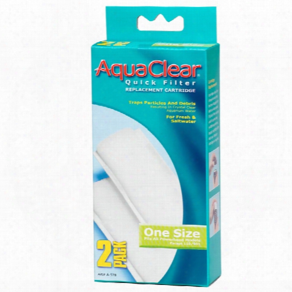 Aquaclear Quick Filter Replacement Cartridge For A575 (2 Pack)