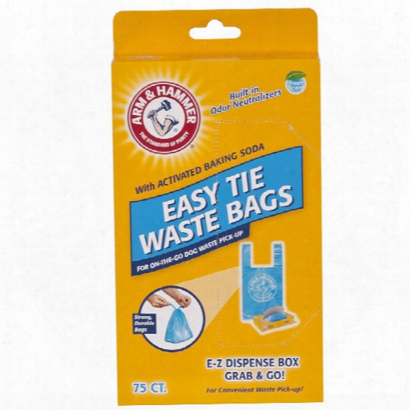 Arm & Hammer Easy-tie Waste Bags (75 Count)