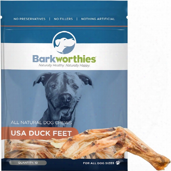 Barkworthies Duck Feet (10 Pack)