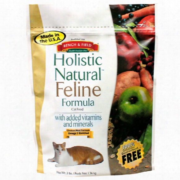 Bench & Field Holistic Natural Feline Formula (3 Lbs)